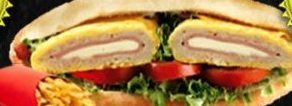 Sandwich cordon bleu