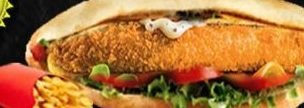 Sandwich poisson pané